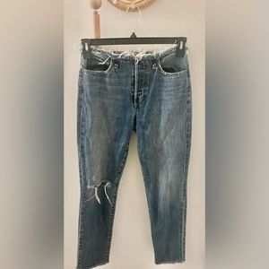 Joe’s Cutoff Waistband Jean
